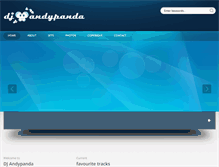 Tablet Screenshot of djandypanda.com